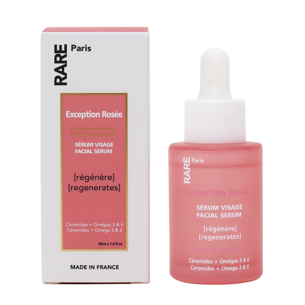 RARE PARIS Exception Rosee Regenerating Face Serum 30ml - Відновлювальна сироватка з церамідами, Омега-3 та -6 - фото №4 RARE PARIS Exception Rosee Regenerating Face Serum 30ml - Відновлювальна сироватка з церамідами, Омега-3 та -6 - фото №4